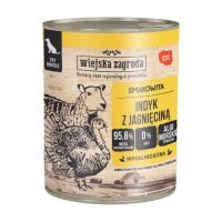Wiejska Zagroda Karma mokra dla psa Indyk z jagnięciną (dorosły), 800 g