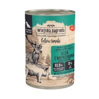 Wiejska Zagroda Karma mokra dla psa Leśne smaki Jeleń z wieprzowiną (dorosły), 400 g