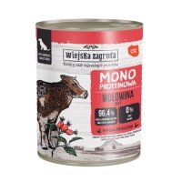 Wiejska Zagroda Karma mokra dla psa Monoproteinowa Wołowina (dorosły), 800 g