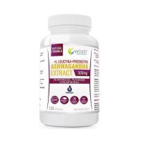 Wish Pharmaceutical Ashwagandha ekstrakt 500 mg, 120 kaps.