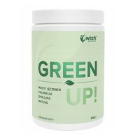 Wish Pharmaceutical Green Up Młody jęczmień Chlorella Spirulina Matcha, 300 g