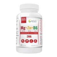 WISH Pharmaceutical Magnez + Cynk + B6, 120 tabl.