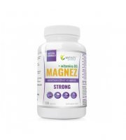 WISH Pharmaceutical Magnez Strong + Witamina B6 Produkt Vege 120 kapsułek