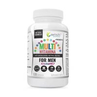 Wish Pharmaceutical Multiwitamina for Men + Prebiotyk, 120 kaps.
