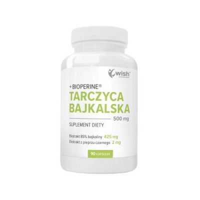 Wish Pharmaceutical Tarczyca bajkalska, 90 kaps.