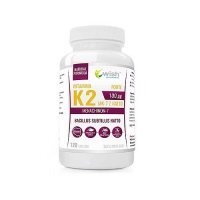 Wish Pharmaceutical Witamina K2 MK-7 z natto 100 mcg, 120 tabl.