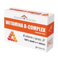 WITAMINA B Complex 50 tabletek Domowa Apteczka