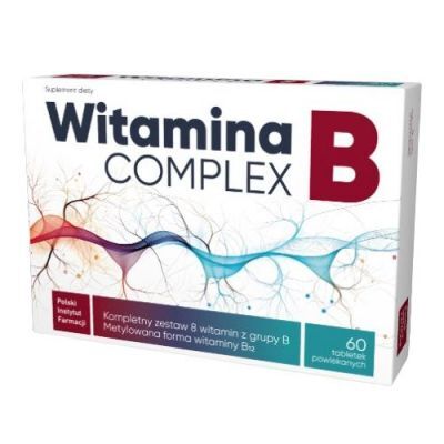 Witamina B complex, 60 tabl. powl.