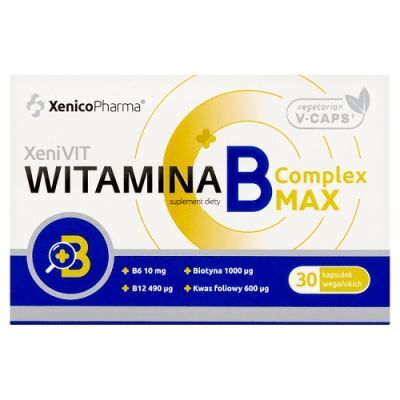 WITAMINA B COMPLEX MAX 30 kapsułek
