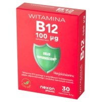 Witamina B12 100 μg, 30 kaps. - suplement diety z witaminą B12 KRÓTKA DATA 31.10.2026