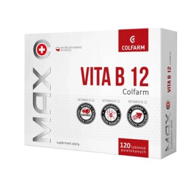 Witamina B12 Colfarm, 120 tabl.