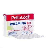 WITAMINA B12 FORTE POLFA ŁÓDŹ 50 tabletek