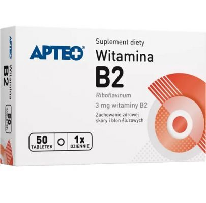WITAMINA B2 50 tabletek APTEO