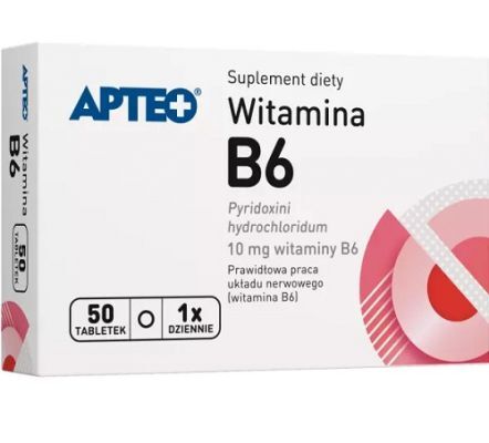 WITAMINA B6 50 tabletek APTEO