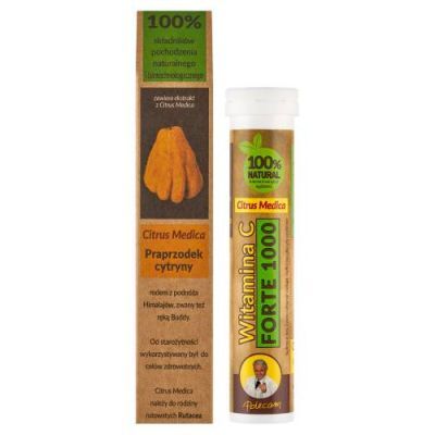 WITAMINA C 1000 FORTE 100% NATURAL 20 tabletek musujących UNIPHAR