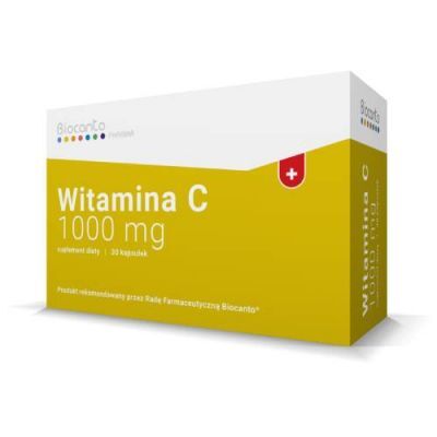 BIOCANTO Witamina C 1000 mg, 30 kaps.