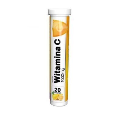 Witamina C 1000mg, 20tabl. musujących Polski Instytut Farmacji KRÓTKA DATA 19.04.2026