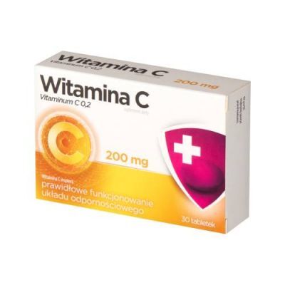 Witamina C 200 mg, 30 tabl.