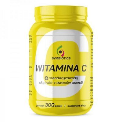 WITAMINA C + acerola proszek 300 g SYMBIOTICS