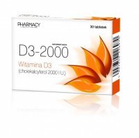 WITAMINA D3-2000 30 tabletek Pharmacy Laboratories