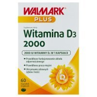 WITAMINA D3 2000 60 kapsułek Walmark Plus