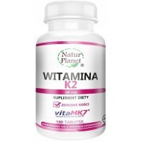 Witamina K2MK7 100mcg NaturPlanet -120tabletek