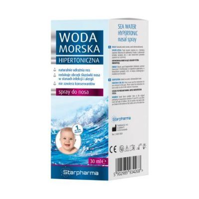 Woda Morska Hipertoniczna STARPHARMA, 30 ml