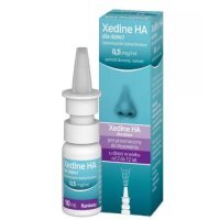 XEDINE HA 0,5mg/ml Aerozol do nosa dla dzieci, 10ml