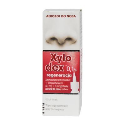 XYLODEX 0,1% regeneracja aerozol do nosa 10 ml