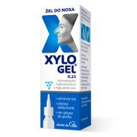 Xylogel 0,1% 1mg/g Żel do nosa, 10 g