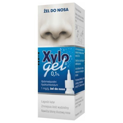 Xylogel 0,1% 1mg/g Żel do nosa, 10 g