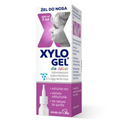 Xylogel Dla Dzieci 0.05 % Żel do nosa, 10 g