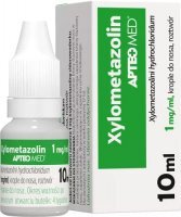 XYLOMETAZOLIN APTEO MED krople do nosa 0,01 % 10 ml