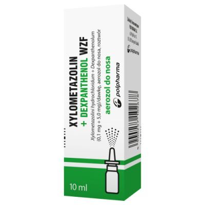 Xylometazolin + Dexpanthenol WZF Spray do nosa, 10 ml - lek na katar