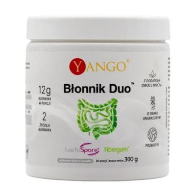 Yango Błonnik Duo smak ananasowy, 300 g