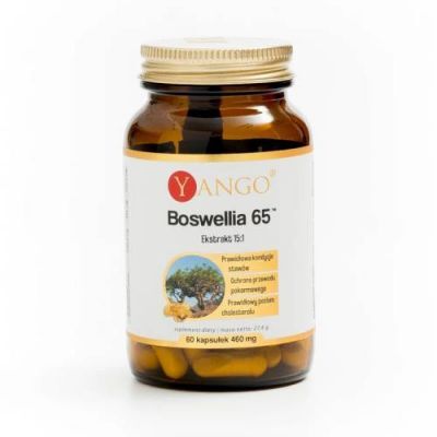 YANGO Boswellia 65 ekstrakt, 60 kapsułek