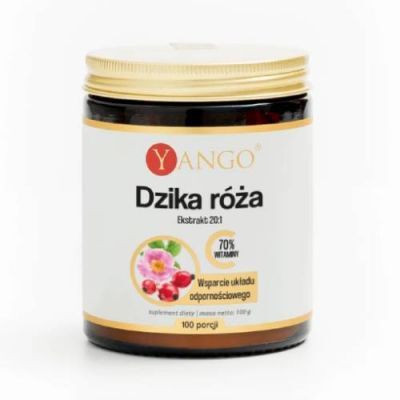 YANGO Dzika róża ekstrakt, 100g