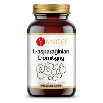 YANGO L-asparginian L-ornityny 90 kapsułek