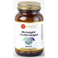 YANGO Mio-inozytol + D-chiro-inozytol 100 kapsułek