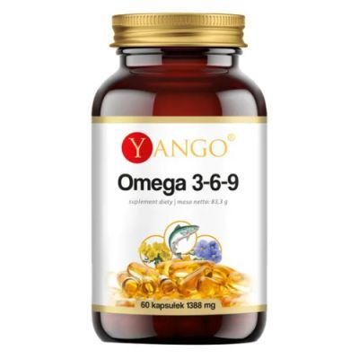 YANGO Omega 3-6-9 60 kapsułek