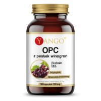 YANGO OPC 95% ekstrakt z pestek winogron 90 kapsułek