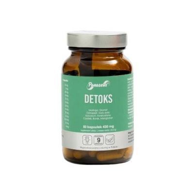 YANGO Panaseus Detoks 430 mg 50 kapsułek