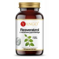 YANGO Resveratrol + piperyna 30 kapsułek