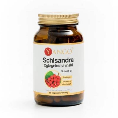 YANGO Schisandra - ekstrakt 10:1, 90 kapsułek