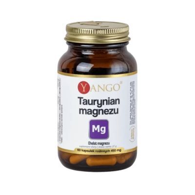 Yango Taurynian magnezu, 60 kapsułek
