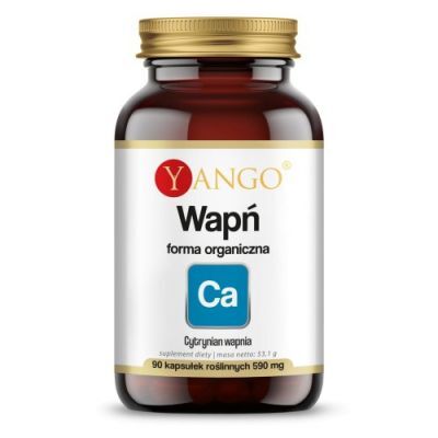 YANGO Wapń cytrynian wapnia, 90 kaps.