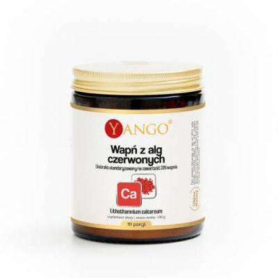 YANGO Wapń z Alg Czerwonych 100 g