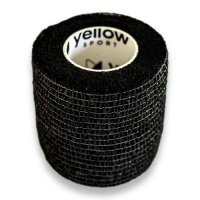 YellowBAND Bandaż kohezyjny 5cm x 4,5m czarny