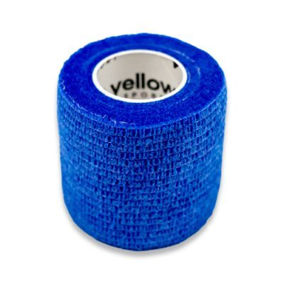 YellowBAND Bandaż kohezyjny 5cm x 4,5m niebieski
