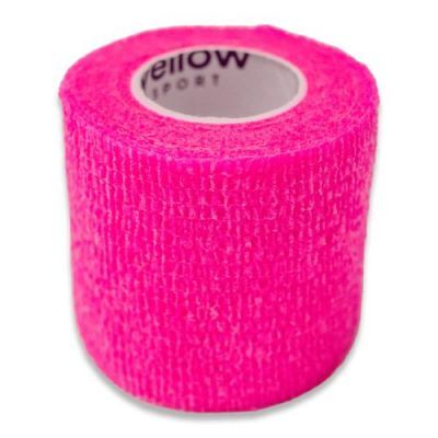 YellowBAND Bandaż kohezyjny 5cm x 4,5m różowy